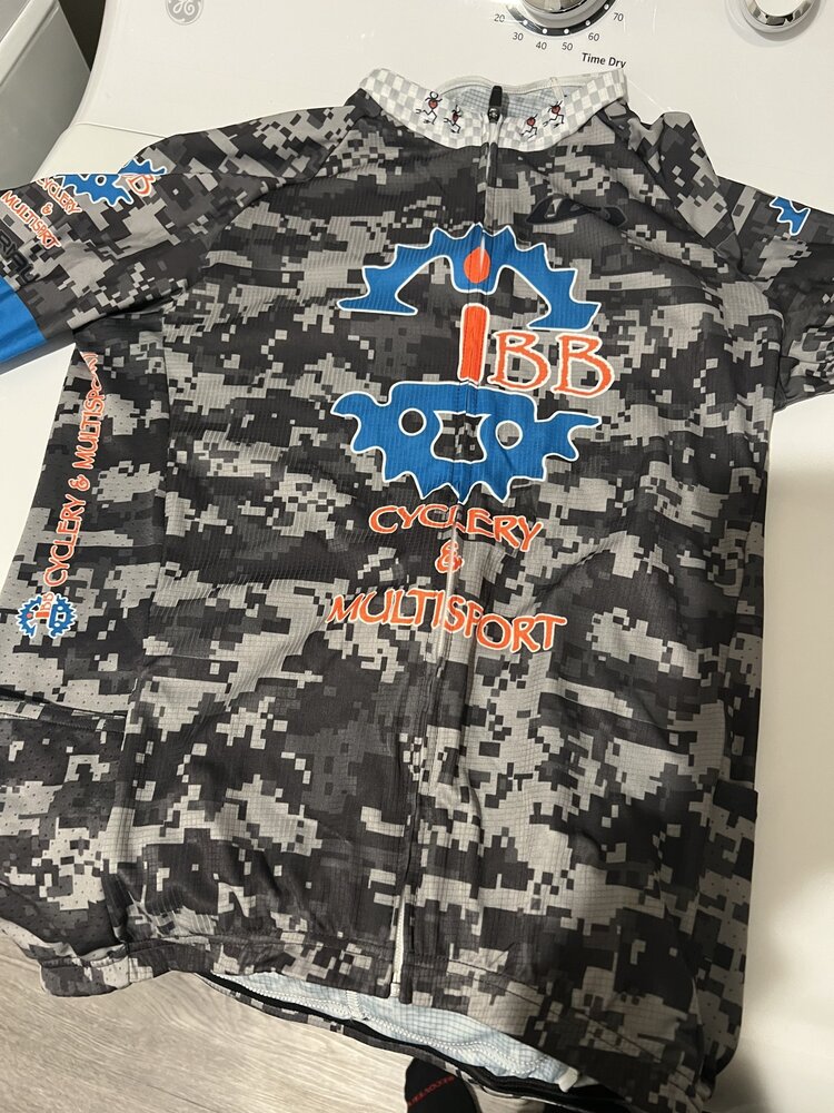 IBB Digital Camo LG SS Jersey -