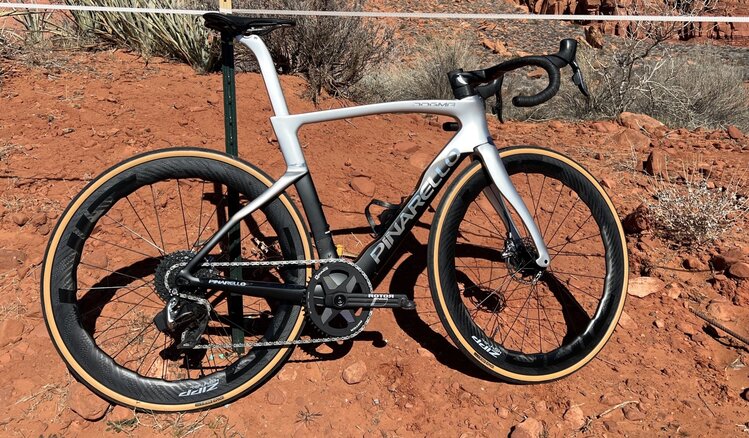 Pinarello Pinarello Dogma F Plutonium Flash - 55cm - SRAM Red AXS 1x12 - Rotor 2INPower - Zipp 353 NSW - CeramicSpeed BB and OSPW