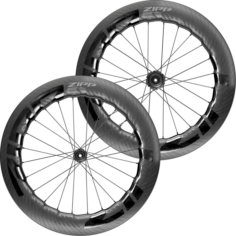 Zipp Speed Weaponry Zipp 858 NSW Tubeless Disc Wheelset - 12x142 / 12x100 - Centerlock -
