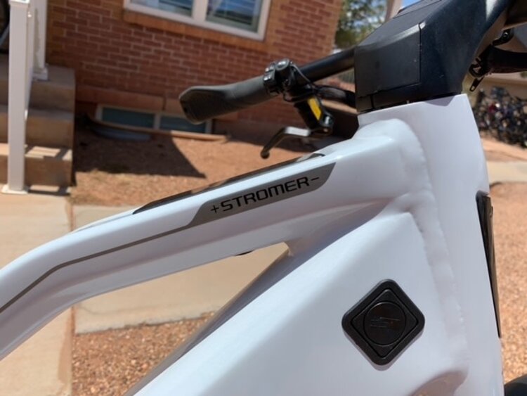 Stromer ST3  - Pearl White - Suspension Fork and Seat - Medium Comfort