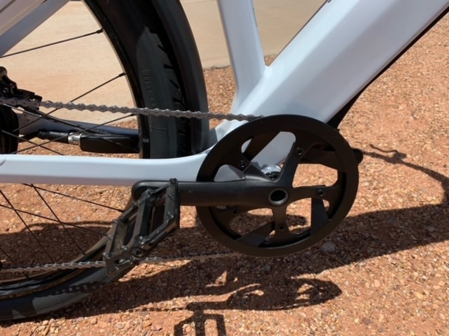 Pearl white bike new arrivals