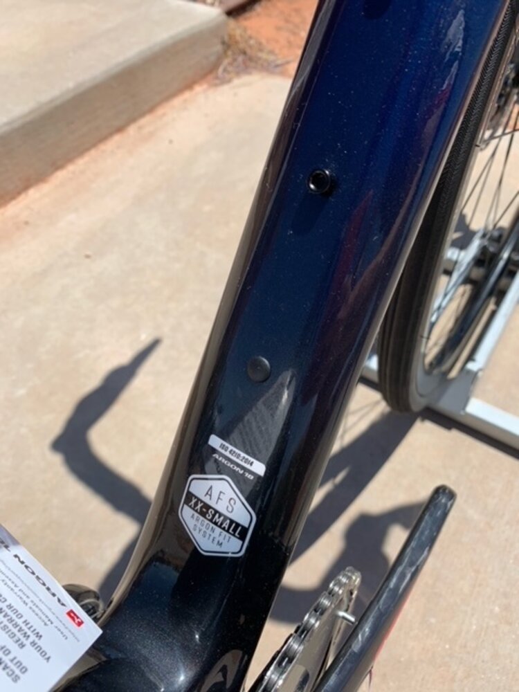 Argon 18 2022 Argon 18 Krypton GF Force AXS 2x12 - Blue / Black - XXS