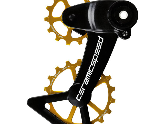 CeramicSpeed OSPW X SRAM Alternative Eagle AXS Gold Alloy 14+18 607 - Coated
