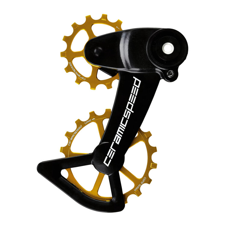 CeramicSpeed OSPW X SRAM Alternative Eagle AXS Gold Alloy 14+18 607 - Coated