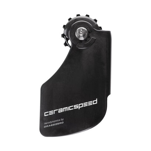 CeramicSpeed OSPW Aero Shimano 9200/9250 and 8100/8150 - Coated Races, Alloy Pulley, Carbon Cage, Black