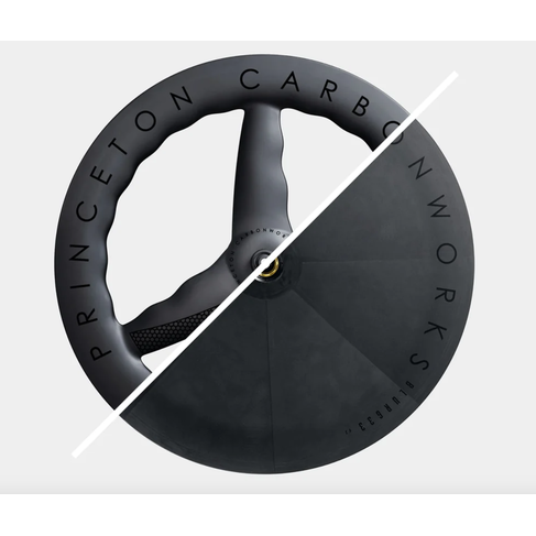 Princeton CarbonWorks Princeton Carbon Works - Mach TS (TriSpoke) + Blur (Rear Disk) Set - Black