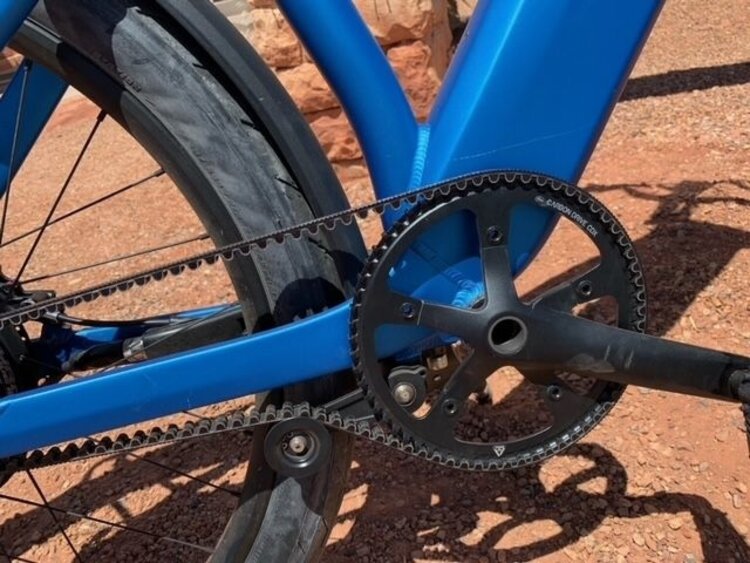 DNA Cycling 2024 IBB Custom Socks  - Blue Orange - Medium