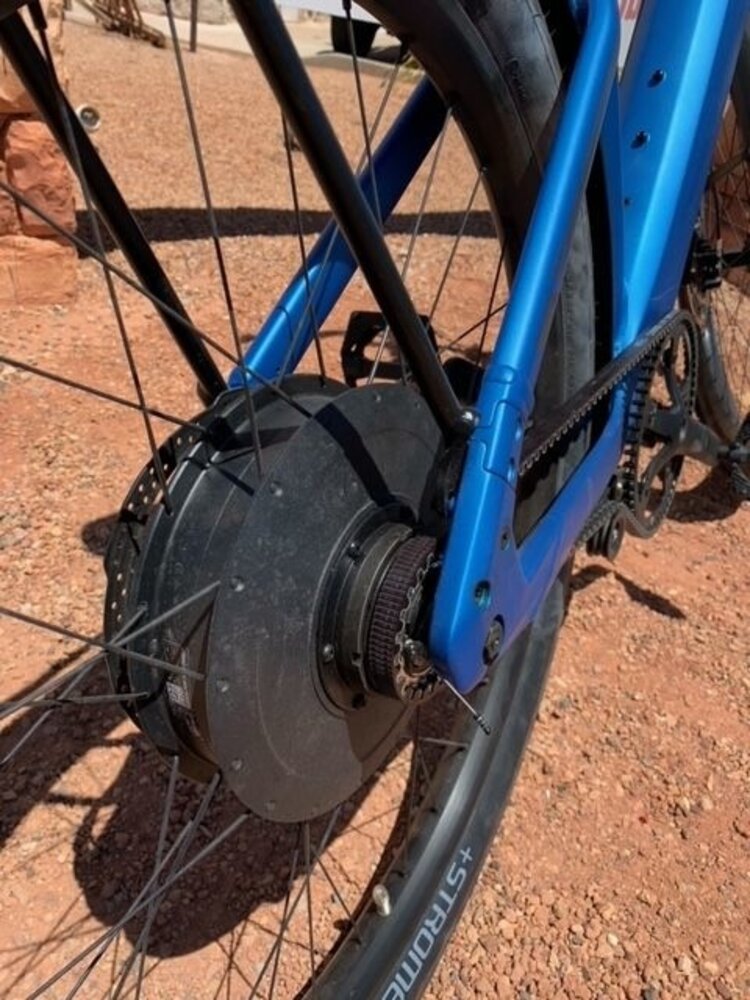 DNA Cycling 2024 IBB Custom Socks  - Blue Orange - Medium