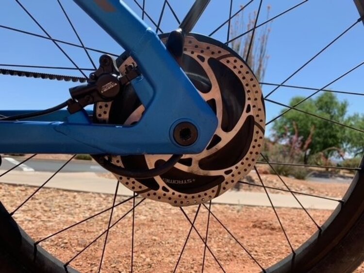 DNA Cycling 2024 IBB Custom Socks  - Blue Orange - Medium