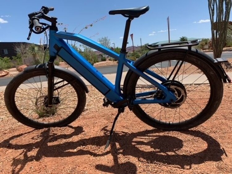 DNA Cycling 2024 IBB Custom Socks  - Blue Orange - Medium