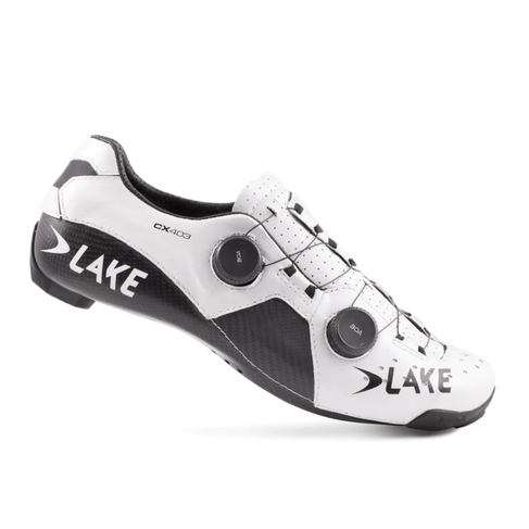 CX403 Lake Cycling Shoes - 39.0 - X - White/Black