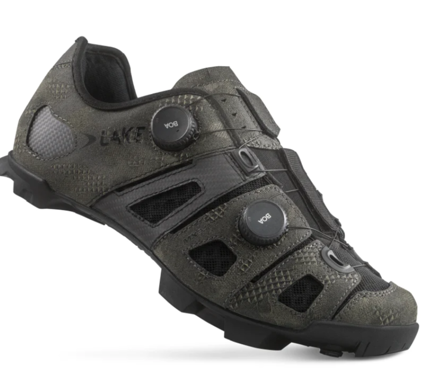 Lake Cycling MX241 Men's MTB Cycling Shoes Carbon - Size