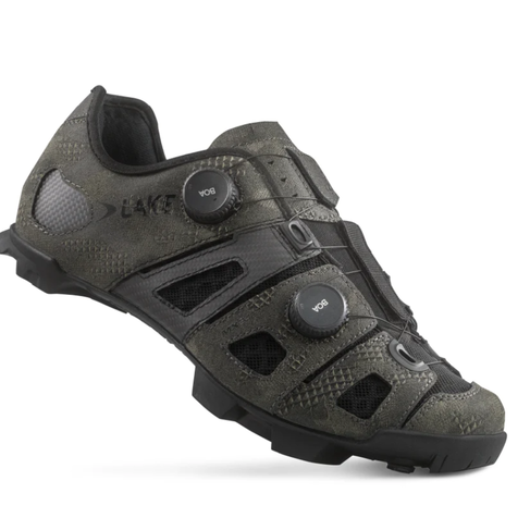Lake Cycling MX241 Men's MTB Cycling Shoes Carbon - Size 42.5 US 8.5