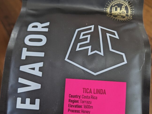 Elevator Coffee Elevator Coffee - TICA LINDA - Light - Whole Bean -  12oz