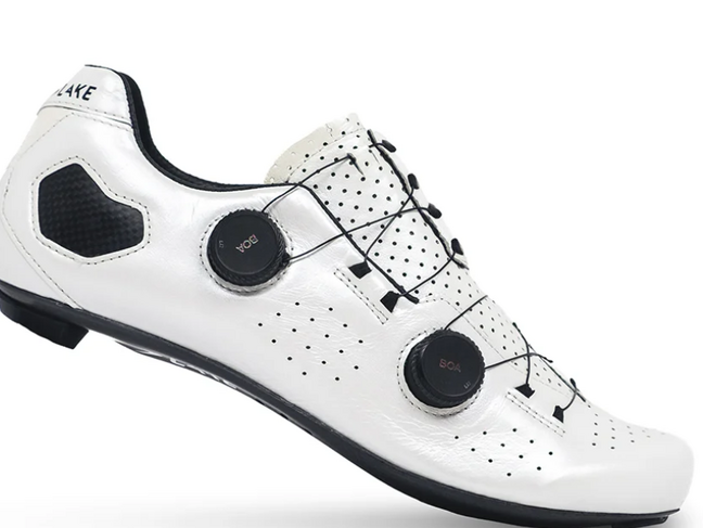 Lake Cycling CX333 Road Shoes - Boa -  White - Narrow - Size 42