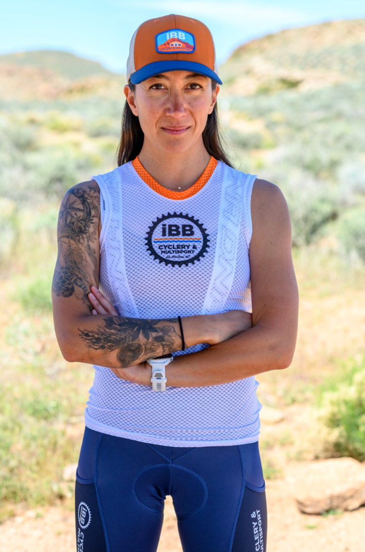 IBB Cyclery IBB DNA Cycling Custom Base Layer - White - Sleeveless