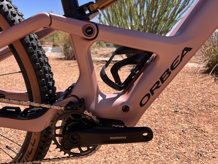 Orbea 2025 ORBEA RISE SL M10 - 630 W-Hr - MEDIUM - Desert Rose Carbon View (Matte)