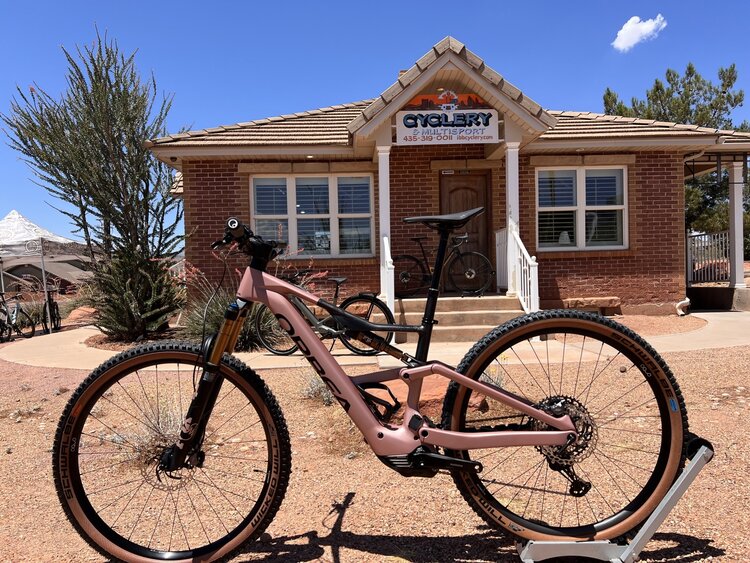 Orbea 2025 ORBEA RISE SL M10 - 630 W-Hr - MEDIUM - Desert Rose Carbon View (Matte)