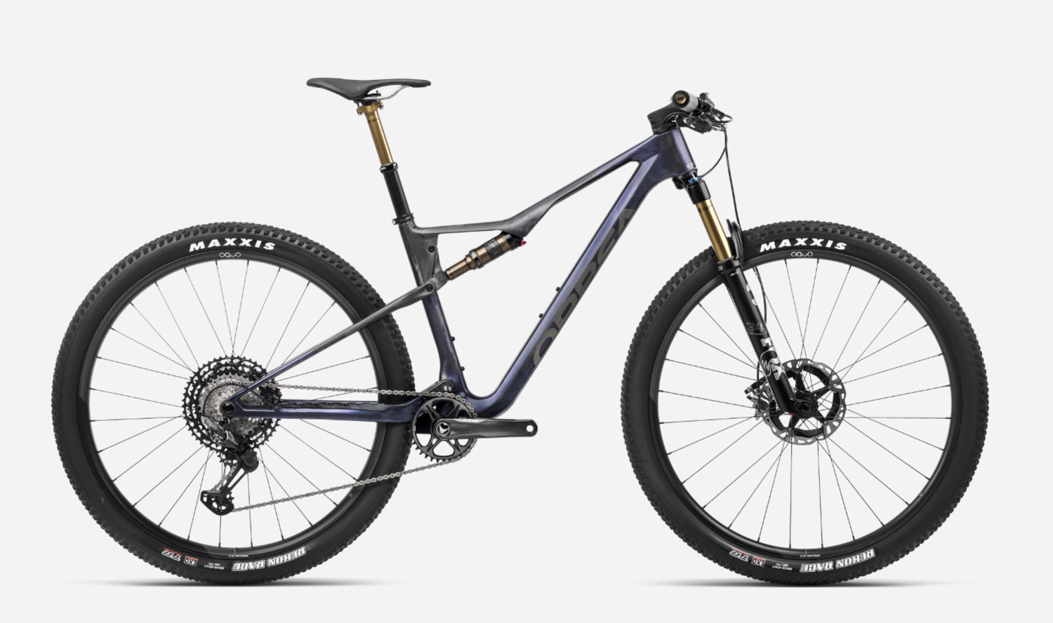 Orbea 24 OIZ M TEAM AXS XL Tanzanite Carbon View Carbon Raw Matt IBB Cyclery