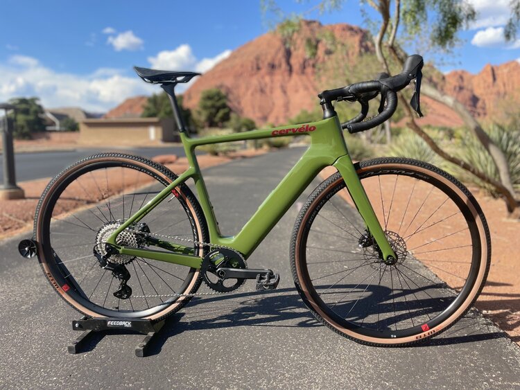 Cervelo Cervelo Rouvida GRX RX610 e-Gravel E-Bike - Green - Medium
