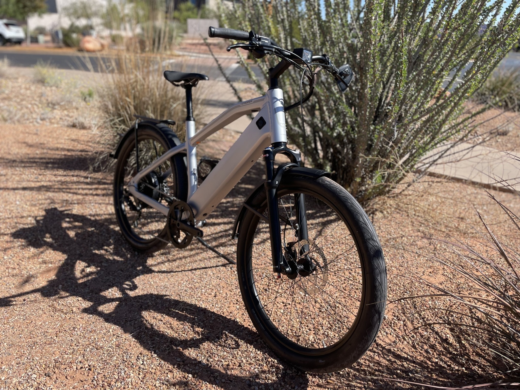 2022 Stromer ST1 e Hybrid Silver Large IBB Cyclery IBB Cyclery