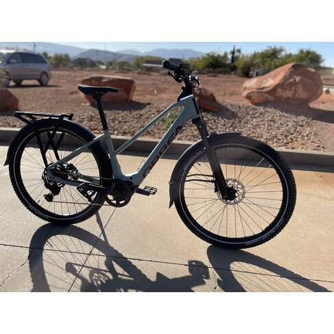 Orbea 2025 - ORBEA KEMEN ADV 30 MID 28mph S Blue Stone (Matte) - Burgundy (Gloss)