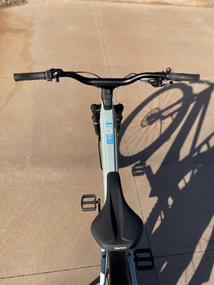 Orbea 2025 - ORBEA KEMEN ADV 30 MID 28mph S Blue Stone (Matte) - Burgundy (Gloss)