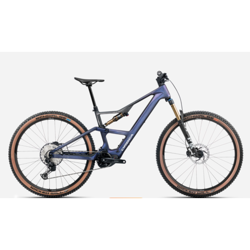Orbea 2025 ORBEA RISE SL M10 - 420 W-Hr - Small - Tanzanite / Carbon View (Matte)