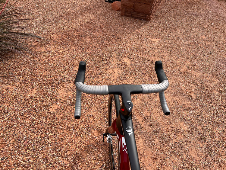 Pinarello Pinarello Dogma X - 54cm - Xolar Sun - SRAM Red AXS 2x12 E1 - Princeton CarbonWorks Peak 4550 EVO -