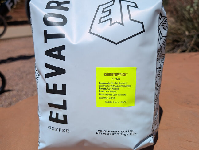 Elevator Coffee Elevator Coffee - COUNTERWEIGHT - Medium Roast Blend - Whole Bean -  5lb