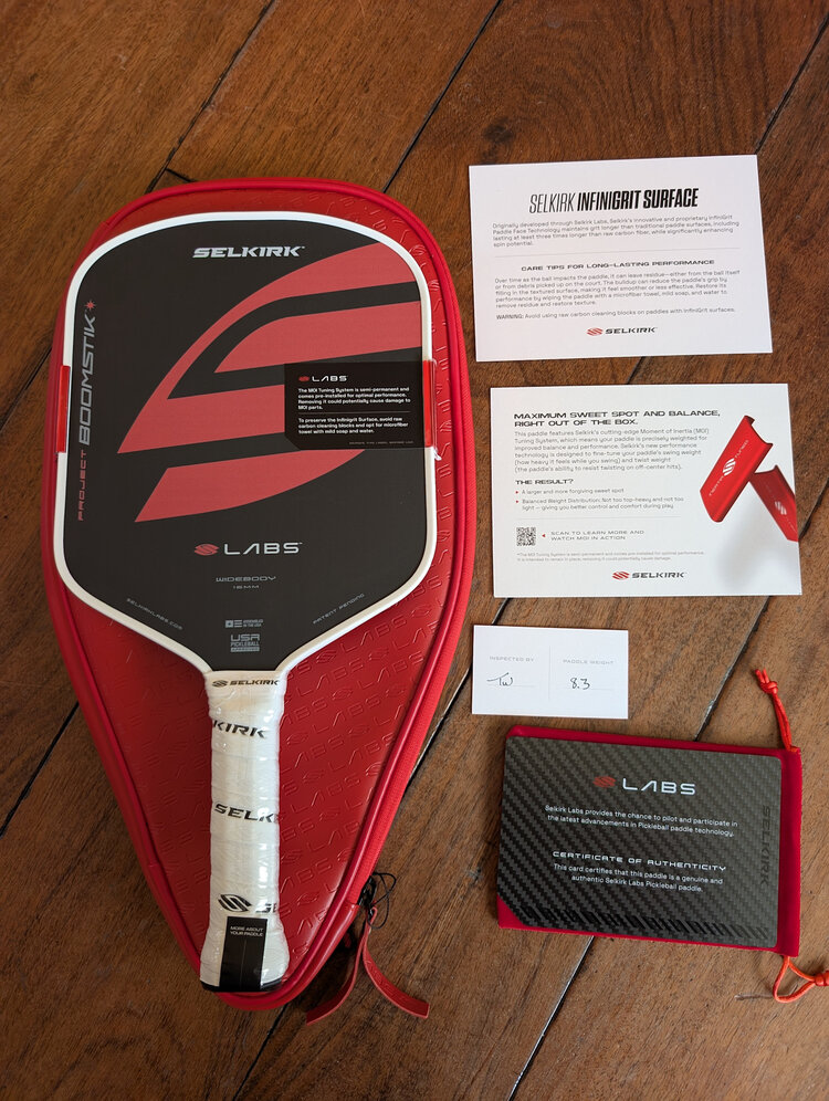 Selkirk Sport Selkirk Sport Labs Project Boomstik Widebody 16mm w/ Soft Case