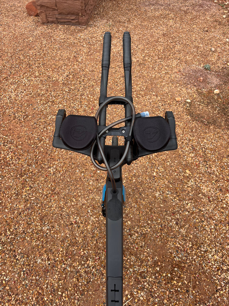 Factor Bikes Factor SLiCK Triathlon -  SRAM RED AXS 1x12 Power - CeramicSpeed - Black Inc. 62 Wheels - Nebula Blue - 56cm