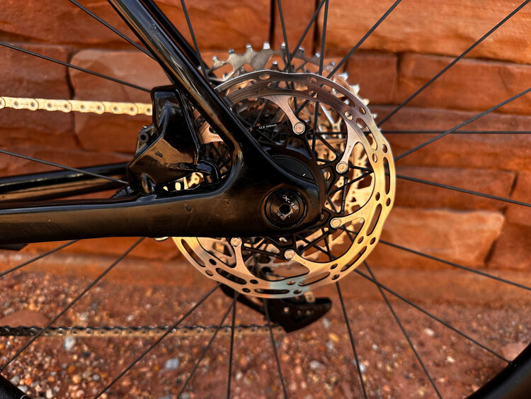 3T 3T Strada 2.0 - SRAM AXS - Hunt Wheels - BLACK BLUE - Medium 54 - Pre Owned