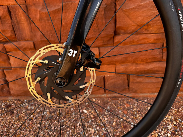 3T 3T Strada 2.0 - SRAM AXS - Hunt Wheels - BLACK BLUE - Medium 54 - Pre Owned