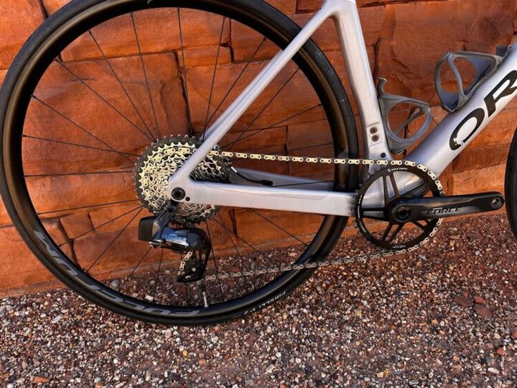 Orbea Orbea Orca M11e-LTD - Road Disc - Grey Red White - 1x12- 53cm