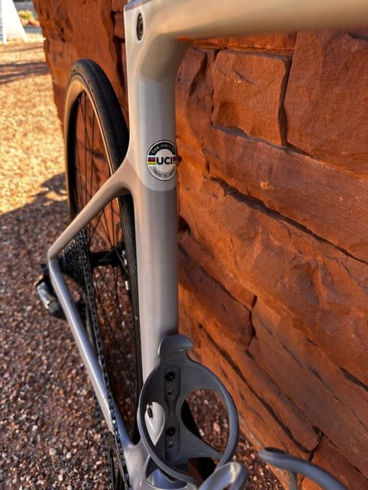 Orbea Orbea Orca M11e-LTD - CUSTOM - Grey Red White -  SRAM AXS 1x12- 53cm