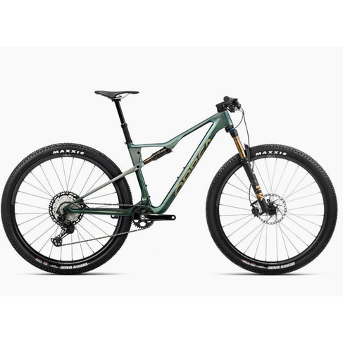 Orbea 2025 Orbea Oiz M10 AXS - Small - Seaweed Carbon View/Spaceship green