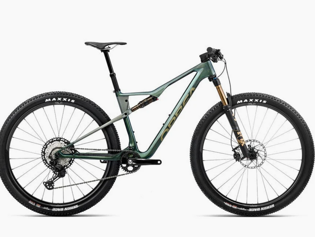 Orbea 2025 Orbea Oiz M10 AXS - Small - Seaweed Carbon View/Spaceship green