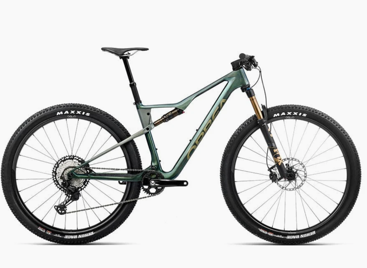 Orbea 2025 Orbea Oiz M10 AXS - Small - Seaweed Carbon View/Spaceship green