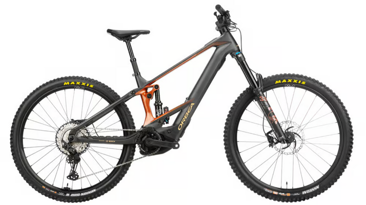 Orbea 2025 - ORBEA WILD M10 - UPGRADES - Large - Diamond Carbon View (Matt) - Mars Red (Gloss) - Demo