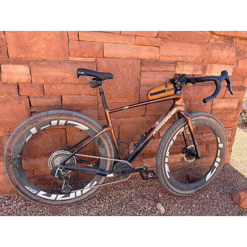 Argon 18 2025 Argon 18 Dark Matter Gravel Bike - Rootbeer - MEDIUM - SRAM Rival AXS - DEMO