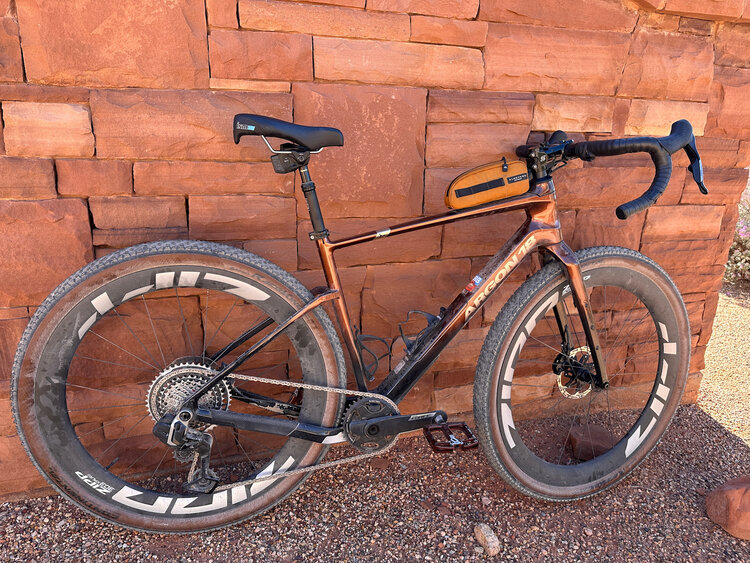 Argon 18 2025 Argon 18 Dark Matter Gravel Bike - Rootbeer - MEDIUM - SRAM Rival AXS