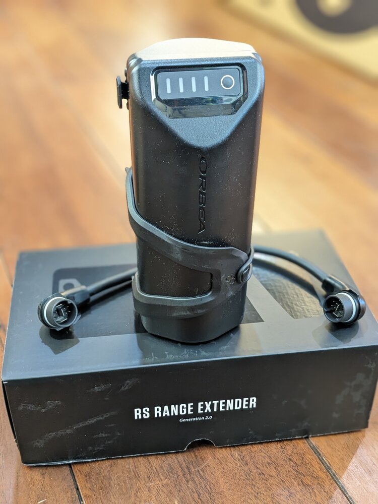 Orbea Orbea Rise External Range Extender Battery Gen 0 - Compatible with 2021/22 Rise M models- includes Mount