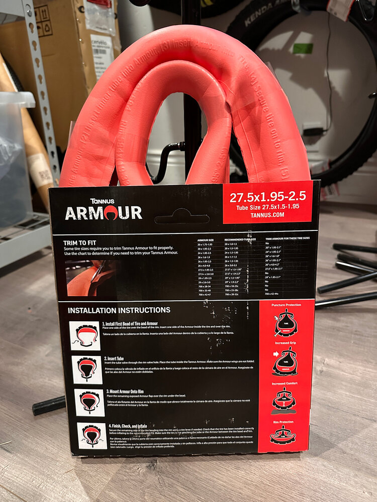 Tannus Armour Tire Insert - 27.5 x 1.95-2.5, Single