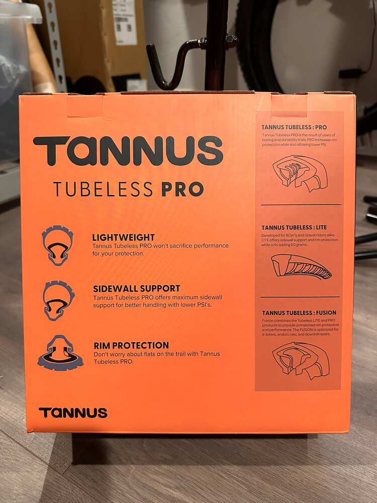 Tannus Tubeless Pro 27.5x2.1-2.6", Each