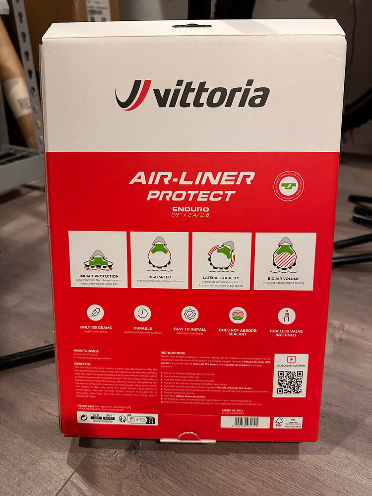 Vittoria Air-Liner Protect Tubeless Insert - Enduro, 29 x 2.4 - 2.6"