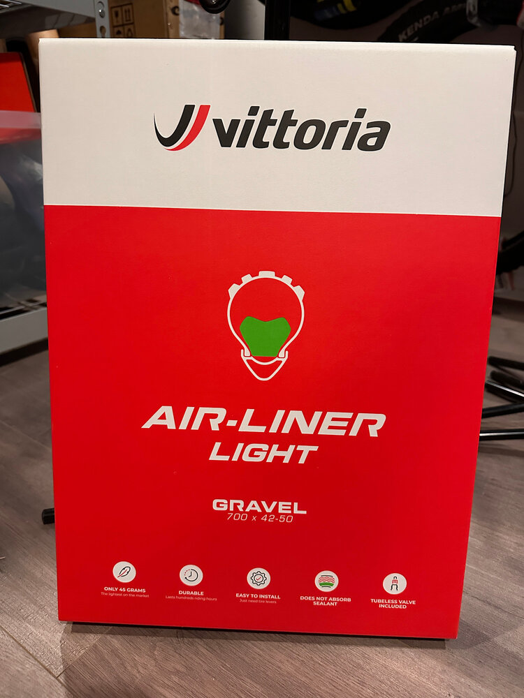 Vittoria Air-Liner Light Tubeless Insert - Gravel, 700 x 42-50