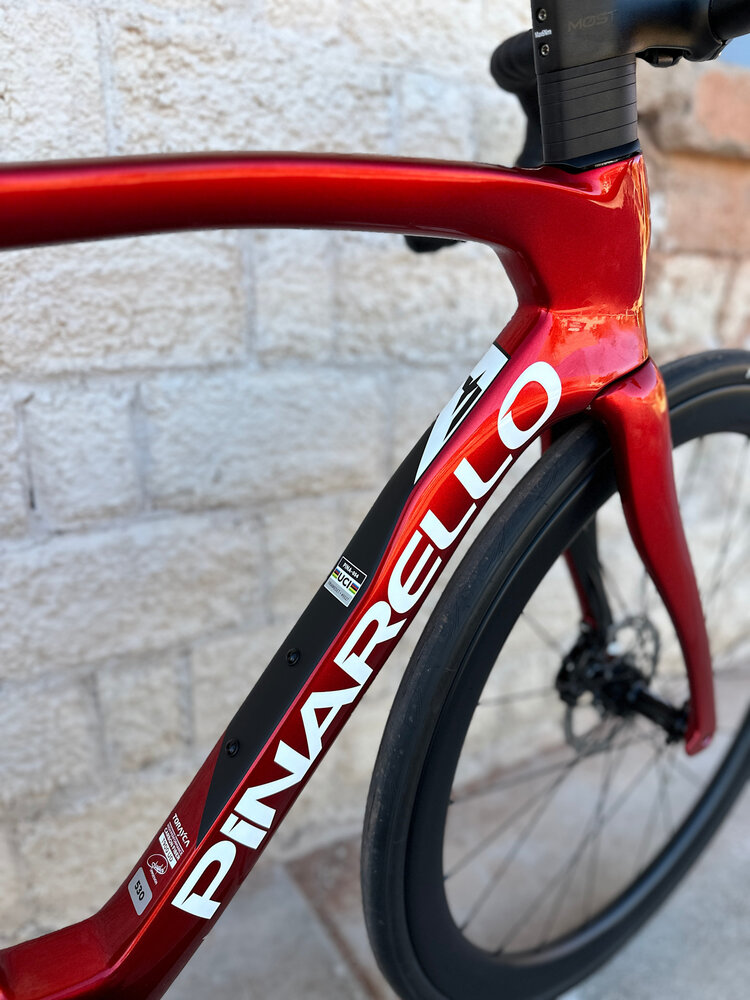 Pinarello Pinarello F7 Disc Force AXS - 53cm - Starry Red