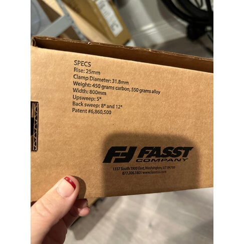 Fasst Company Fasst Company Flexx Handlebar 12* MTB Alloy