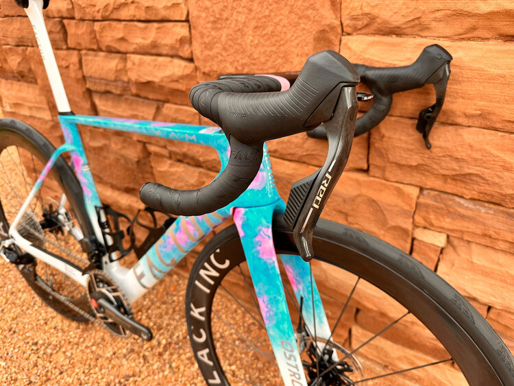 Factor Bikes Factor Ostro VAM - SRAM Red AXS 2x12 PM - 48/58 Black Inc. Wheels  - 52cm - Watercolor Edition 2025